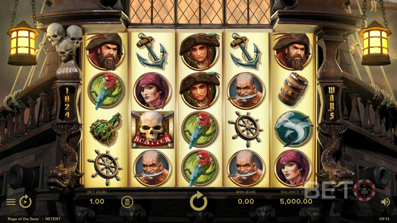 Special symbols in Fury of the Ocean