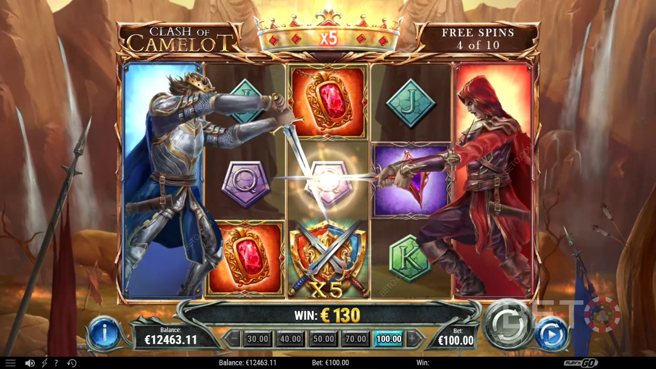 Clash of Camelot Review by BETO Pokies
