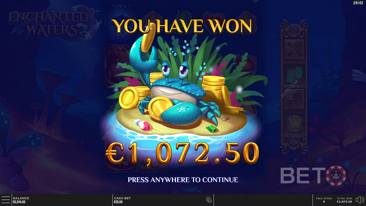 Massive payouts await in the Free Spins bonus with special modifiers