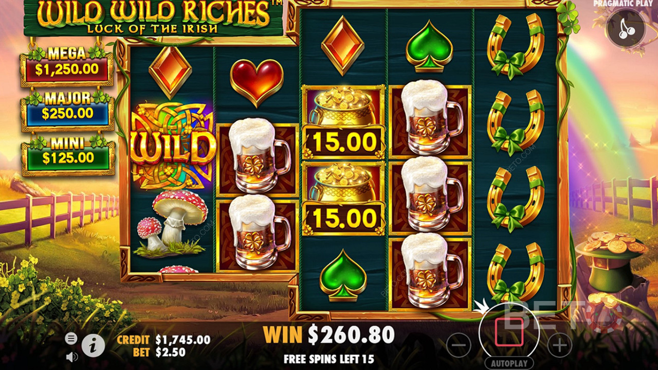 Kiwi Riches: Wild Symbols Replace All But Bonus