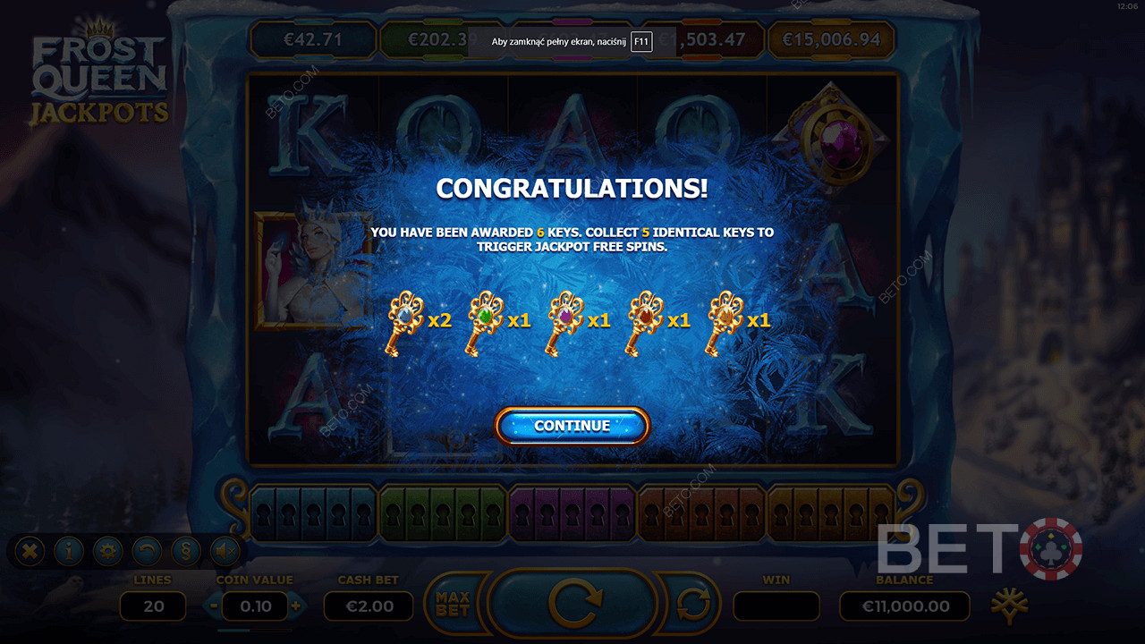 Frosty Fortune in Frost Queen Jackpots