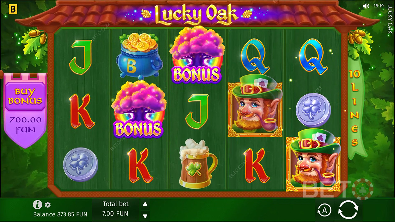 Lucky Oak Review by BETO Pokies
