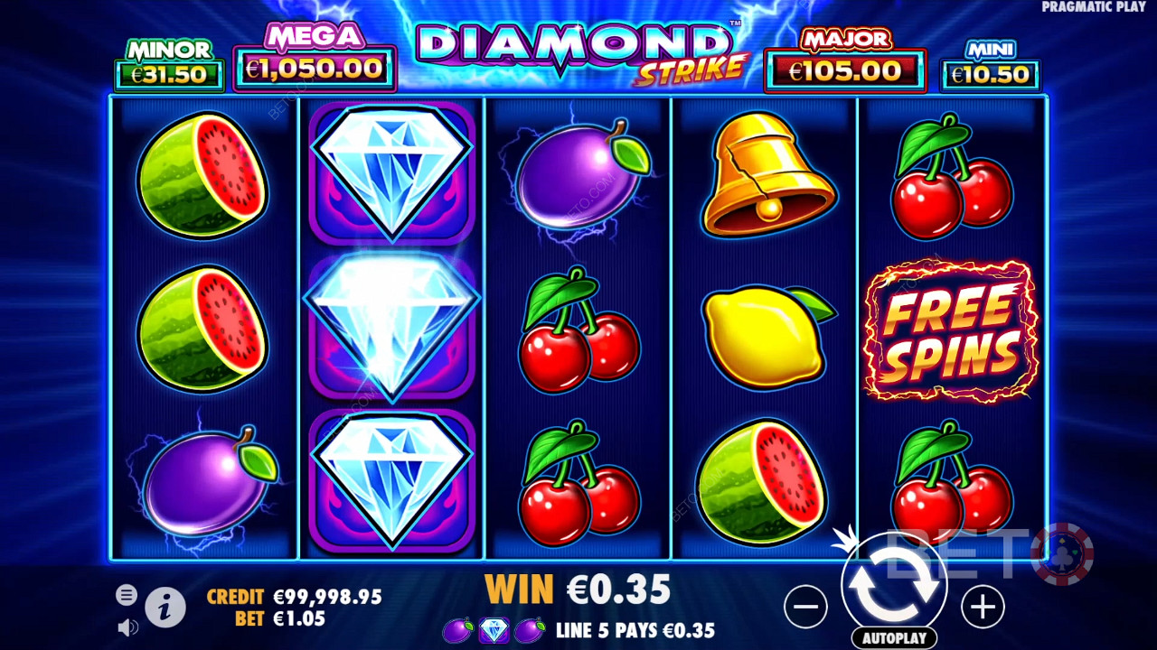 Bonus Features Unpacked in Diamond Strike by Pragmatic Play