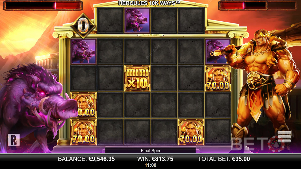 Hercules 10K WAYS Review by BETO Pokies