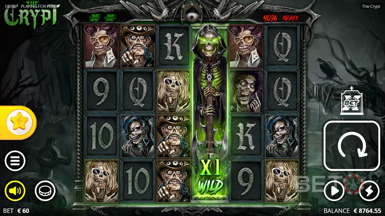 The Crypt Review by BETO Pokies