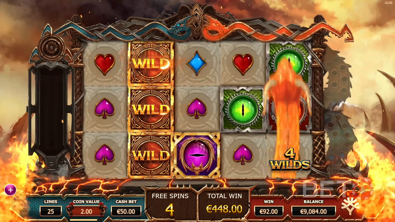 Frequent Double Dragon bonuses during Free Spins rounds