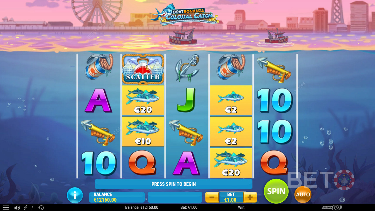 Boat Bonanza Colossal Catch  Free Play