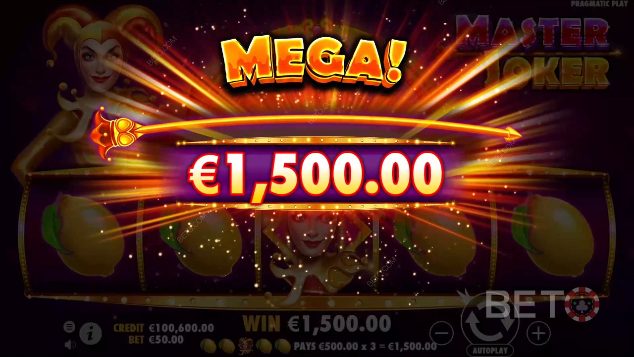 Score 10,000x Your Wager on the Master Joker Pokie!