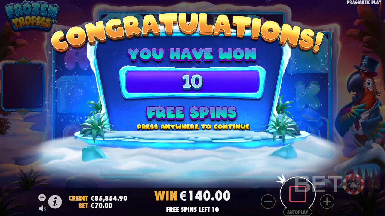 Snag 10 Free Spins with a Sticky Win Multiplier