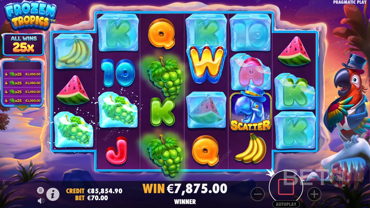 The Progressive Win Multiplier in Free Spins boosts your winnings