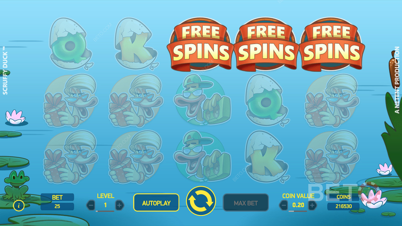 Keep an eye out for free spins and make sure you nab them