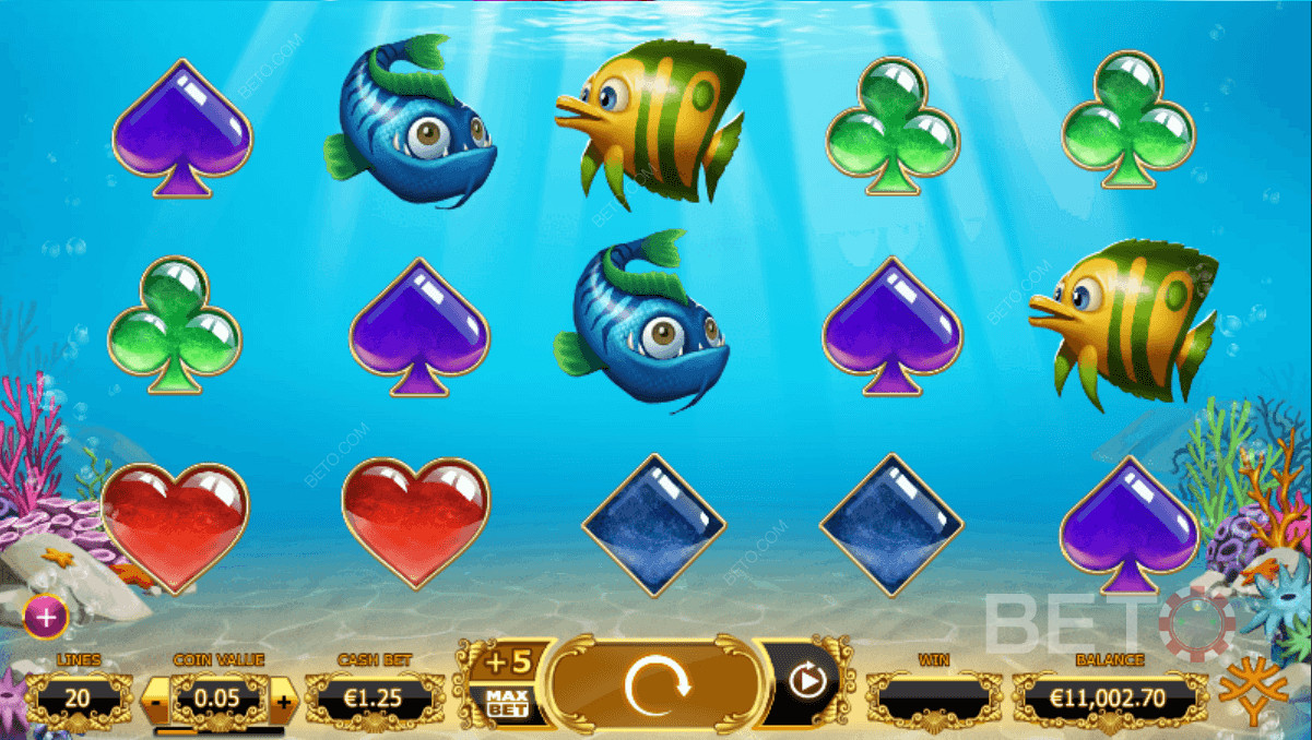 The Lower-Value Card Icons in Golden Fish Tank