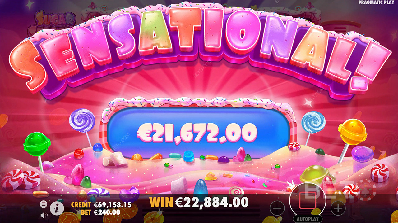 Score 5,000x Your Wager in Sugar Supreme Powernudge Online Pokie!
