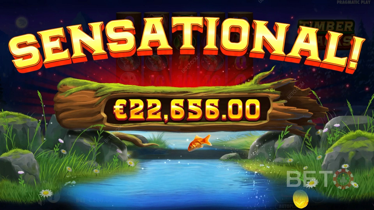 Score 10,000x Your Wager in the Timber Stacks Pokie Game!
