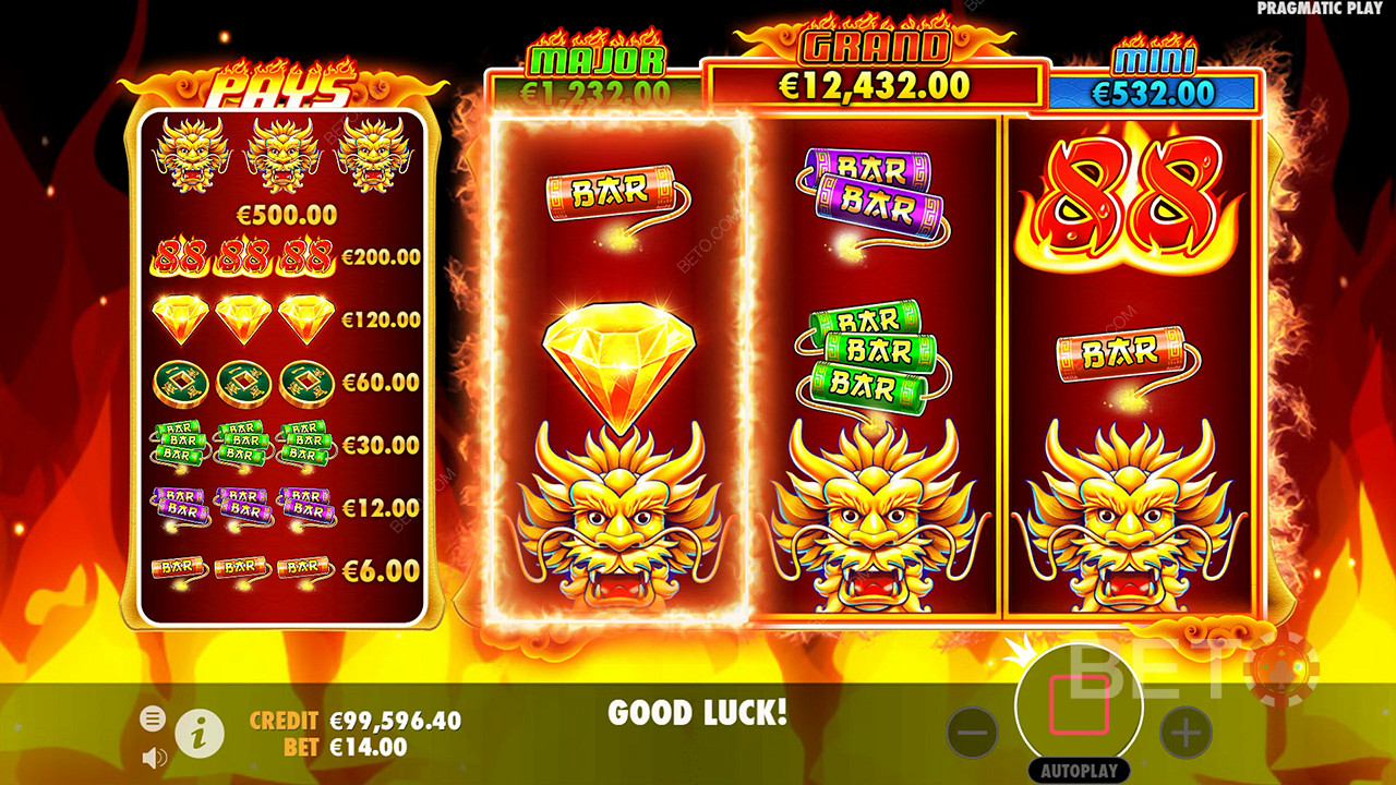 Fire 88 Review by BETO Pokie