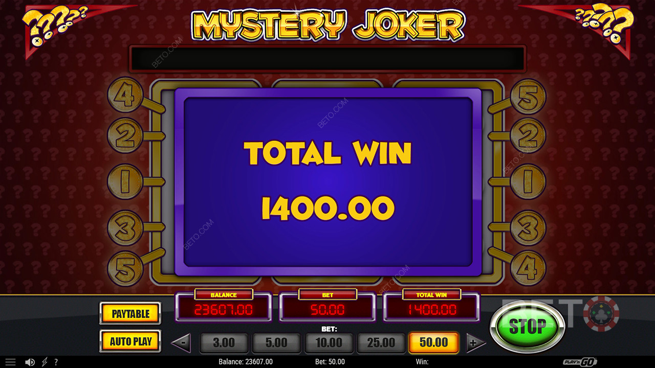 Score 6,020x Your Wager on Mystery Joker Video Pokie!