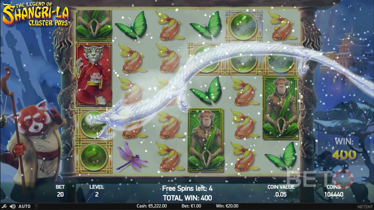 Sweet Bonus Feature in this choice pokie