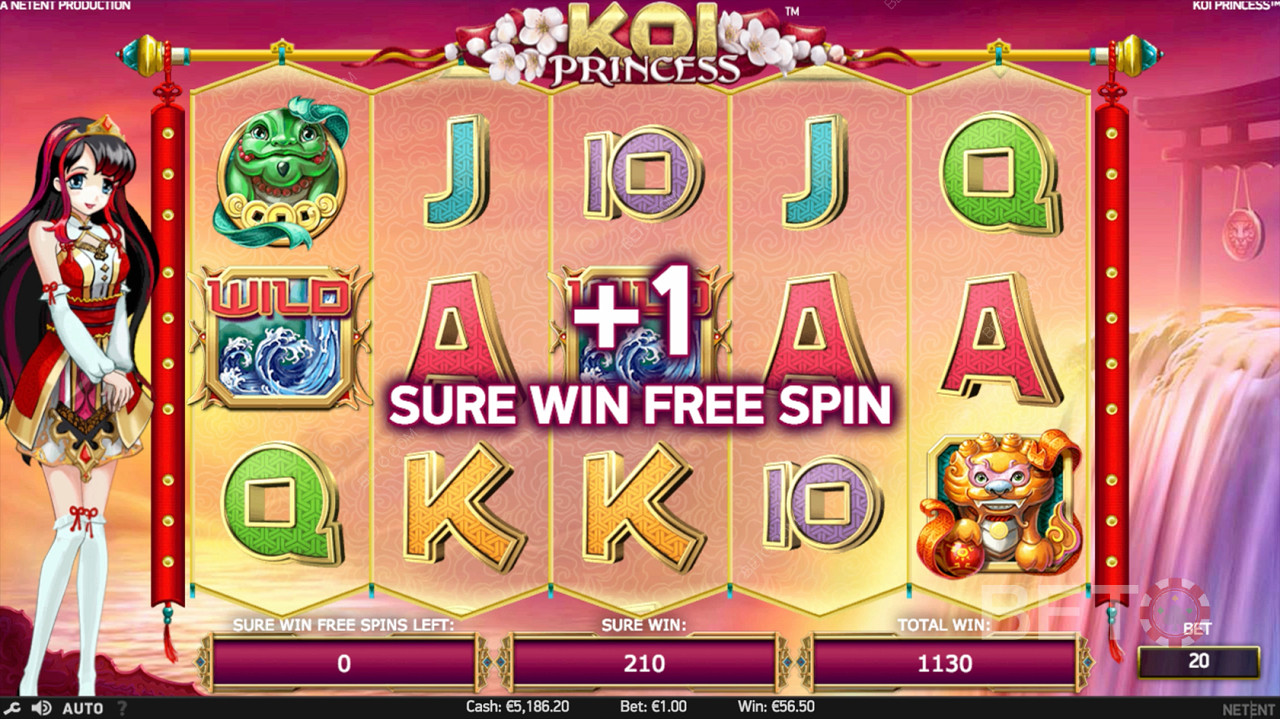 Scoring a Free Spin on Koi Princess pokie