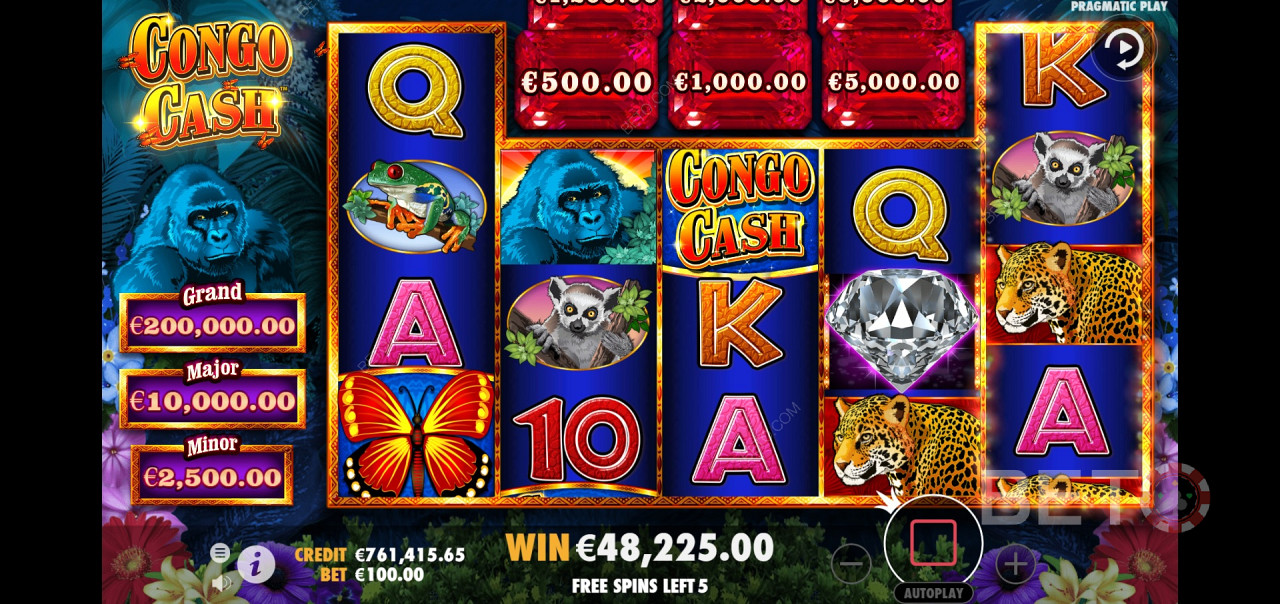 Congo Cash from Wild Streak Gaming - thrilling jungle pokie adventure!