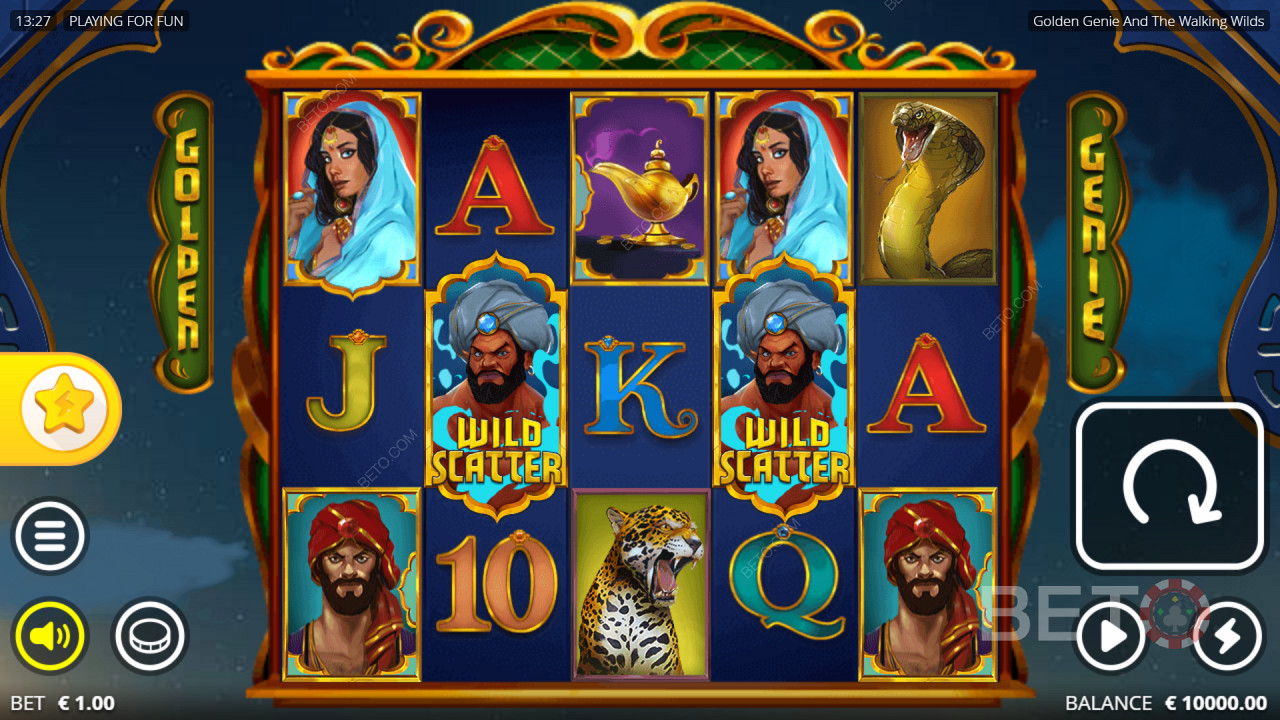 Golden Genie (Nolimit City)  Free Play