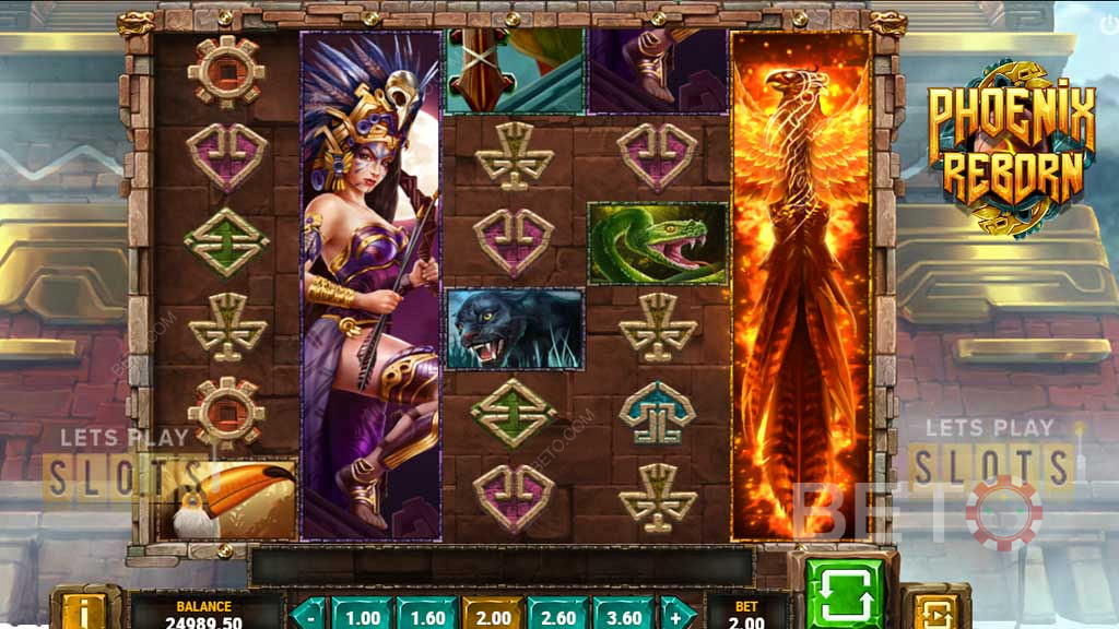 Sweet theme-based symbols in Phoenix Reborn