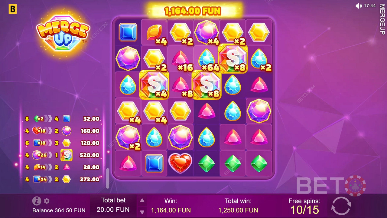 Kiwi Guide to Merge Up Bonus Features by BGaming