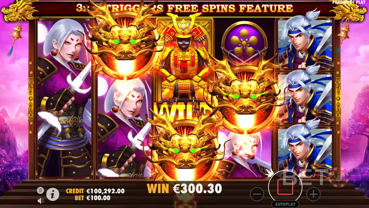 Score 1,000x Your Wager in the Rise of Samurai Online Pokie!