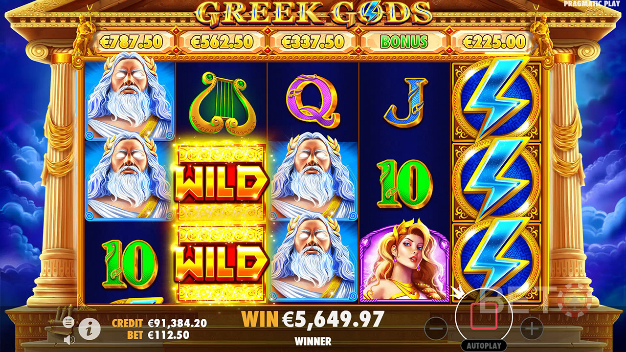 Greek Gods Review by BETO Pokies