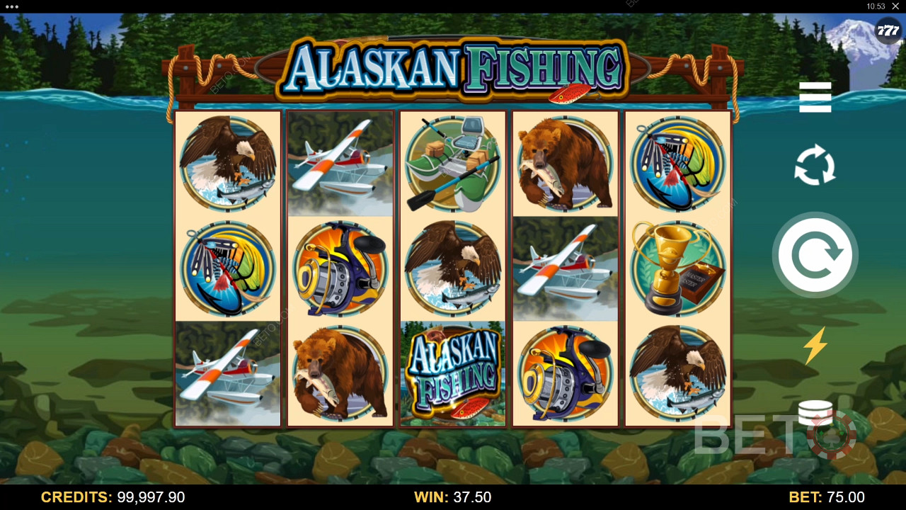 The Alaskan Fishing pokie is a unique angling adventure