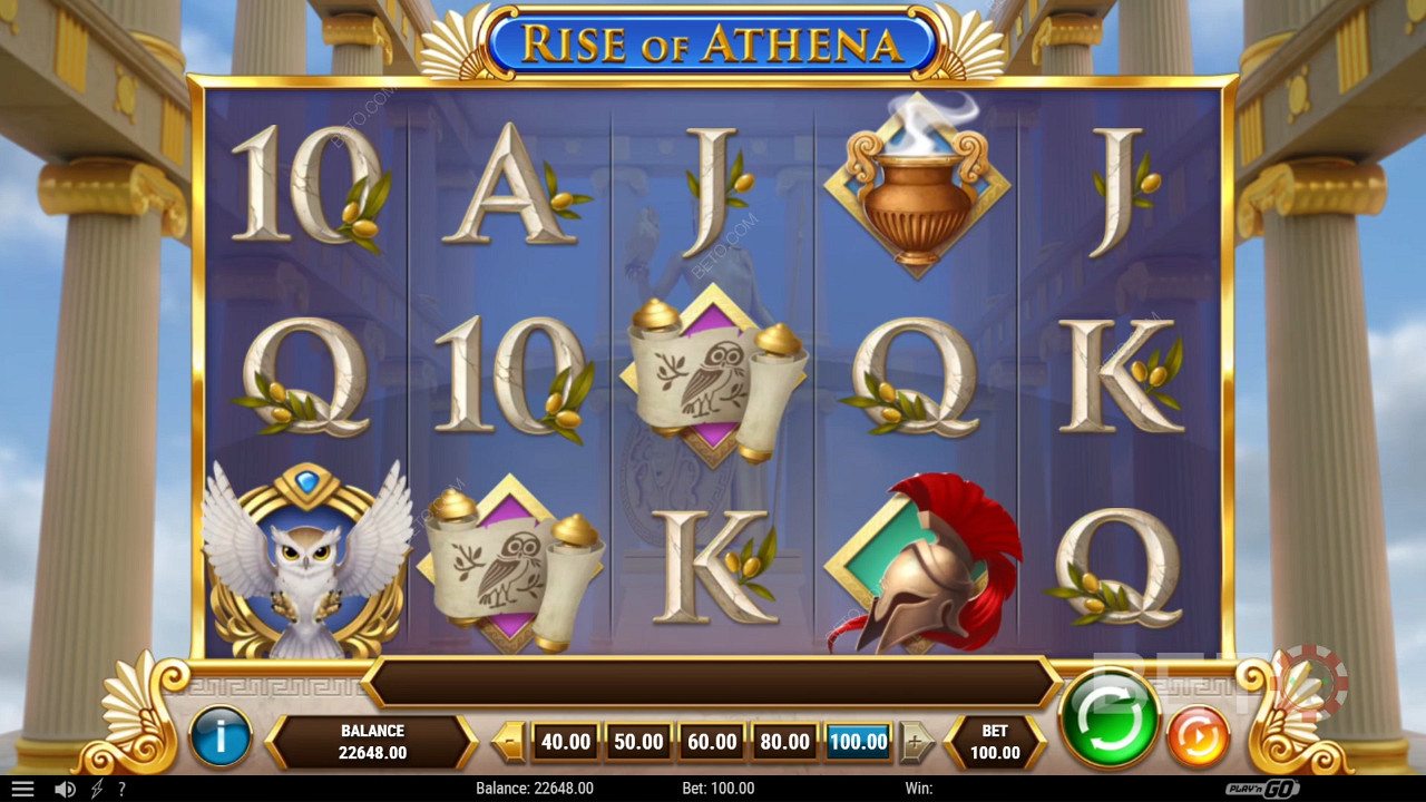 Rise of Athena Free Play