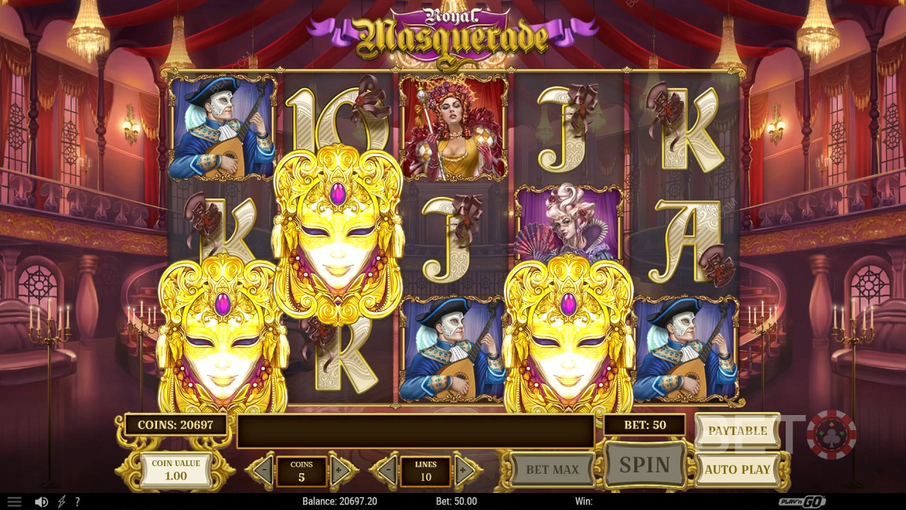 Royal Masquerade (Play'n Go)  Free Play
