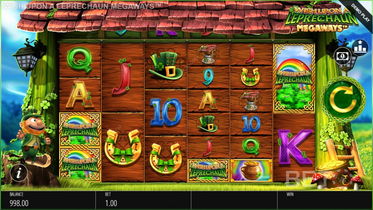Wish Upon a Kiwi Leprechaun Megaways Pokie