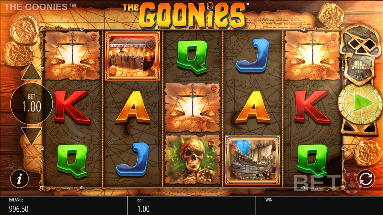 The Goonies by Blueprint Gaming - discover 7+ random bonus pokie features