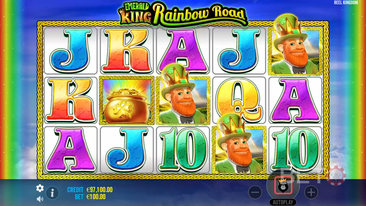 Emerald King Rainbow Road: BETO Pokie