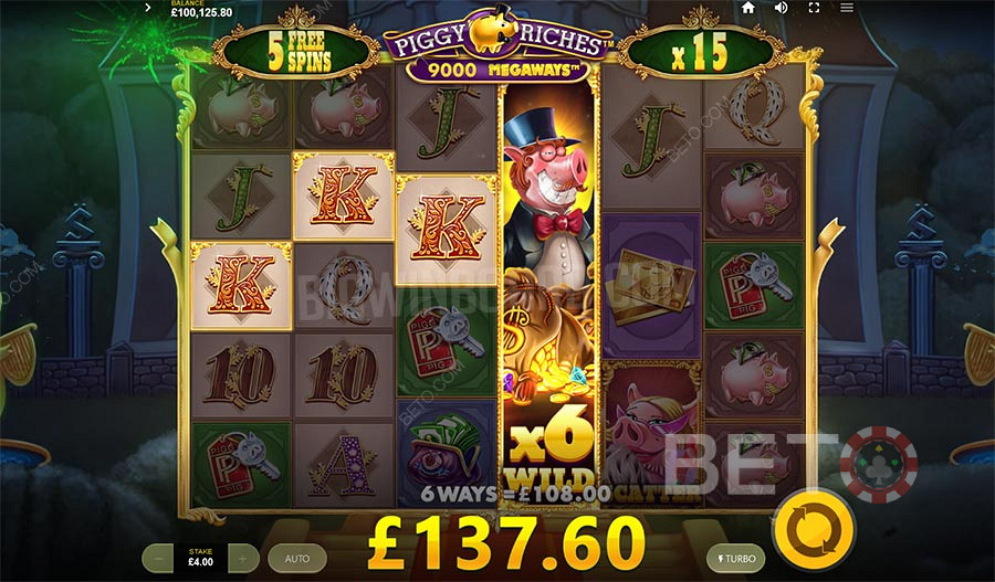 Scatter symbol in Piggy Riches Megaways pokie