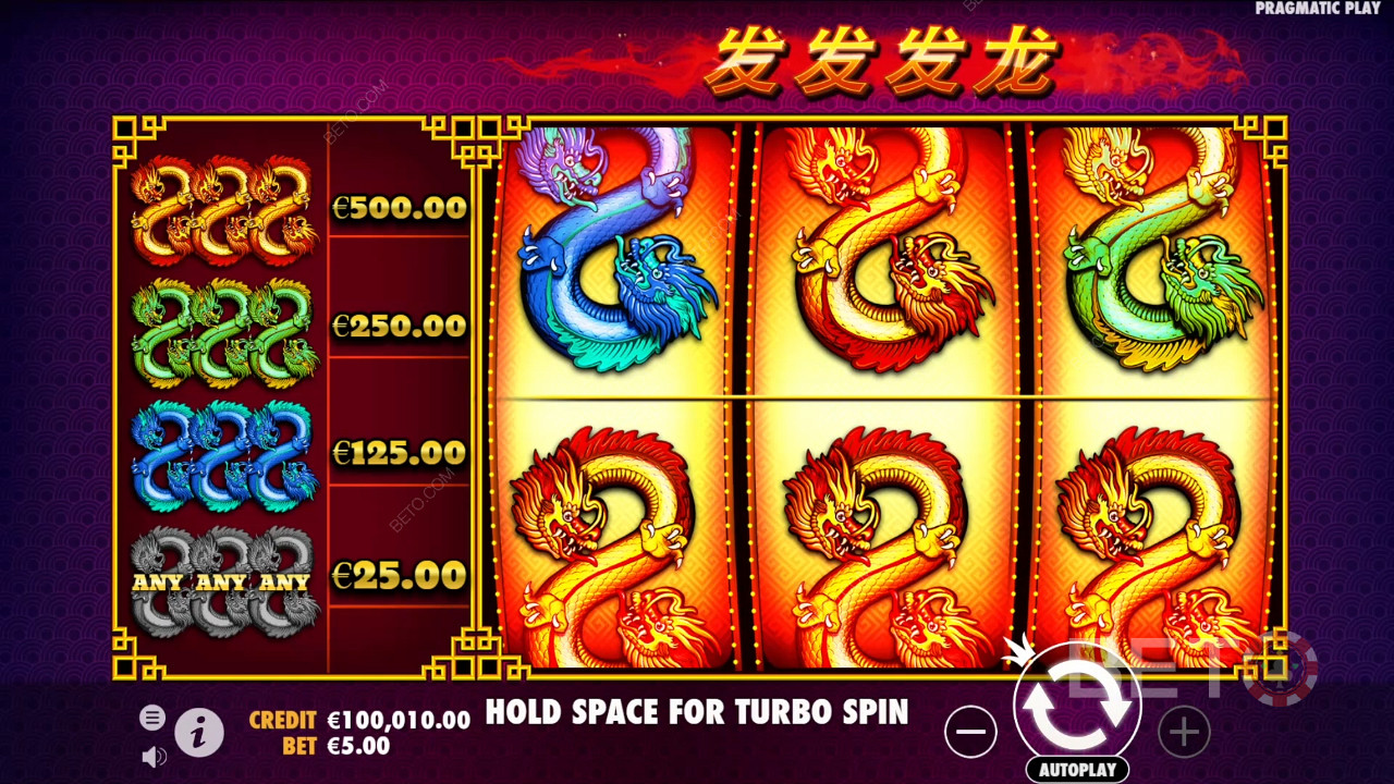 Score 100x Your Wager on the 888 Dragons Pokie!