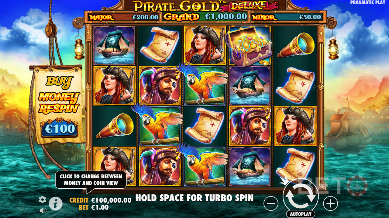 Pirate Gold Deluxe Review by BETO Pokies