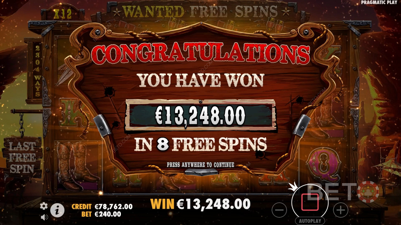 Score 10,000x Your Wager in The Wild Gang Pokie Game!
