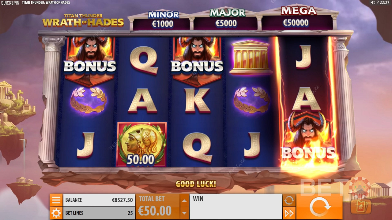Titan Thunder: Wrath of Hades Free Play