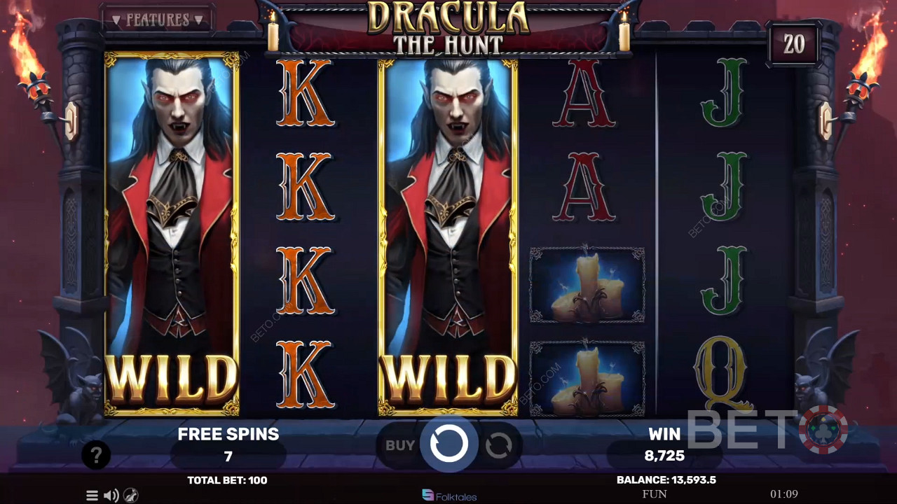 Dracula The Hunt Review by BETO Pokies