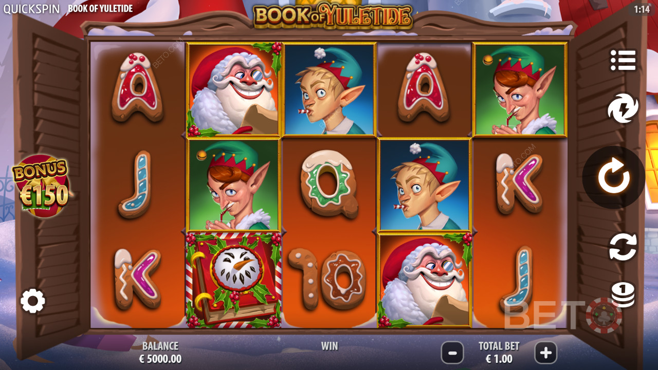 Book of Yuletide Review by BETO Pokies