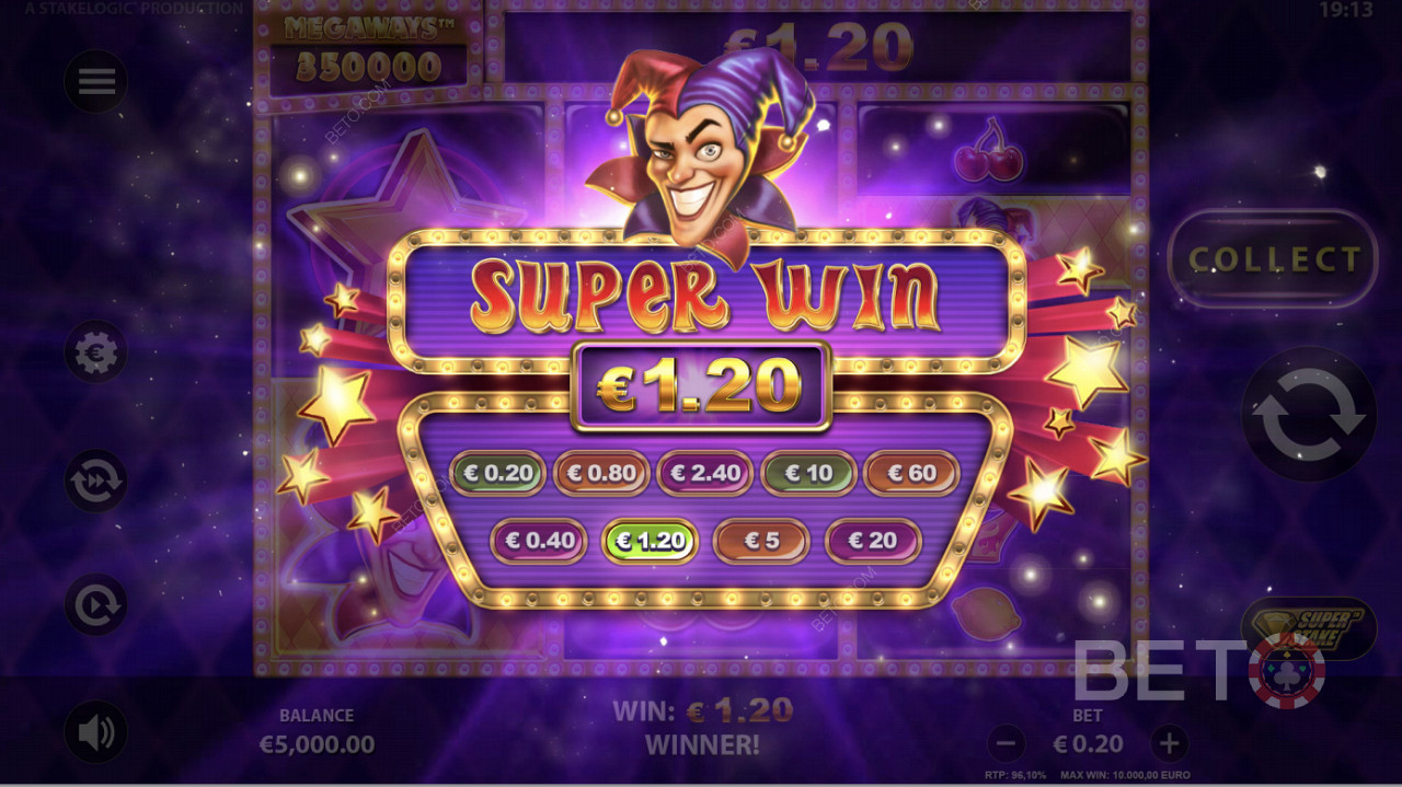 Scoring Mega Wins in Super Joker Megaways