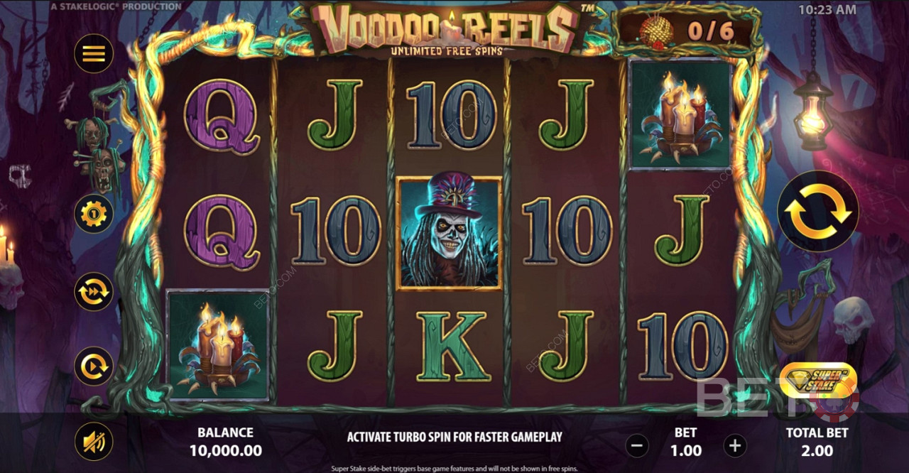Eerie vibes and tunes set the scene for Voodoo Reels
