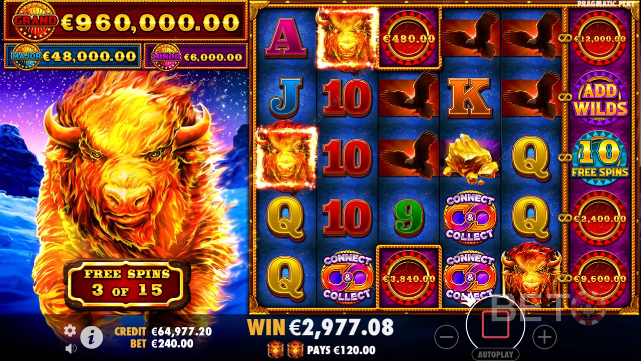 Playing Fire Stampede by Wild Streak Gaming in NZ