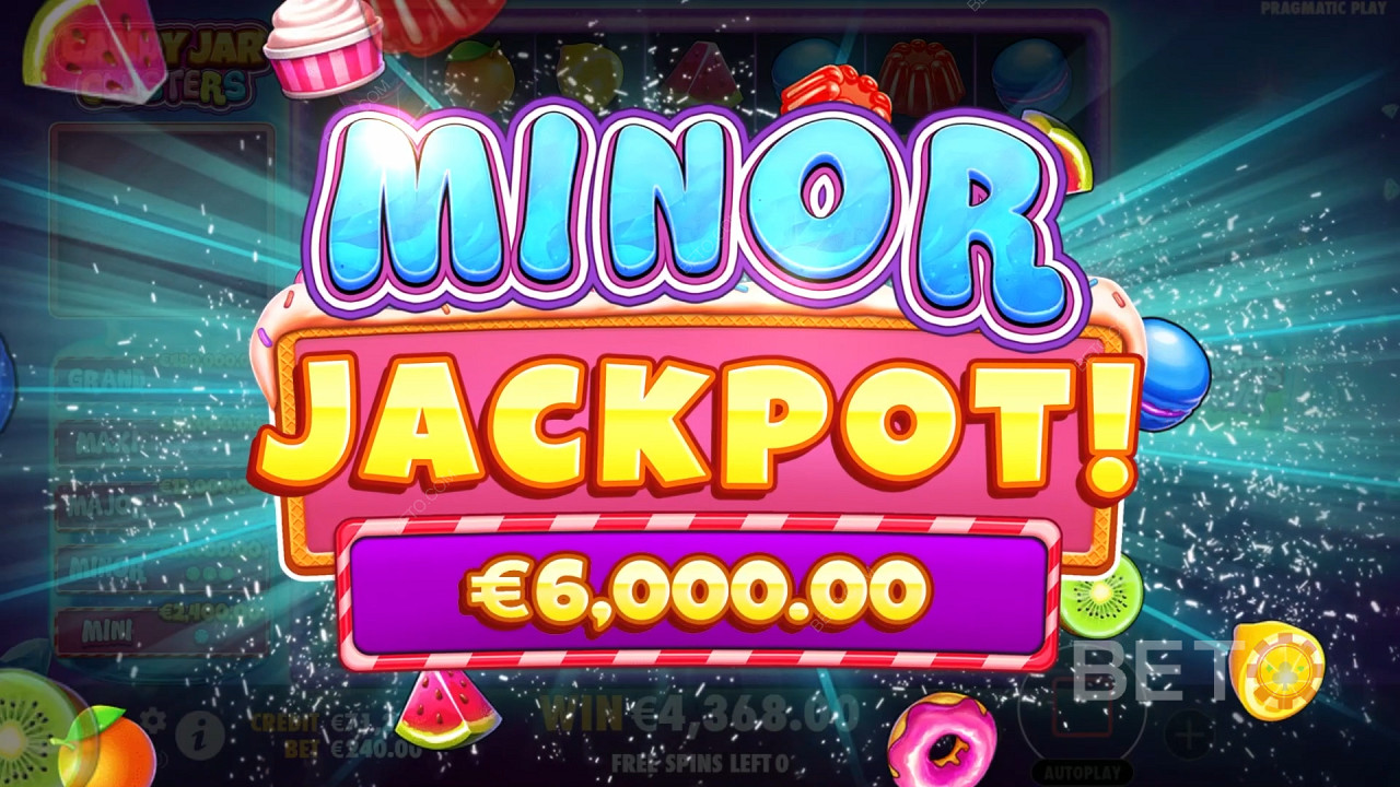 Score 10,000x Your Wager in the Candy Jar Clusters Pokie!