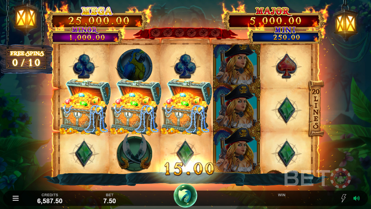 Scoring a ripper combo on Adventures Of Doubloon Island