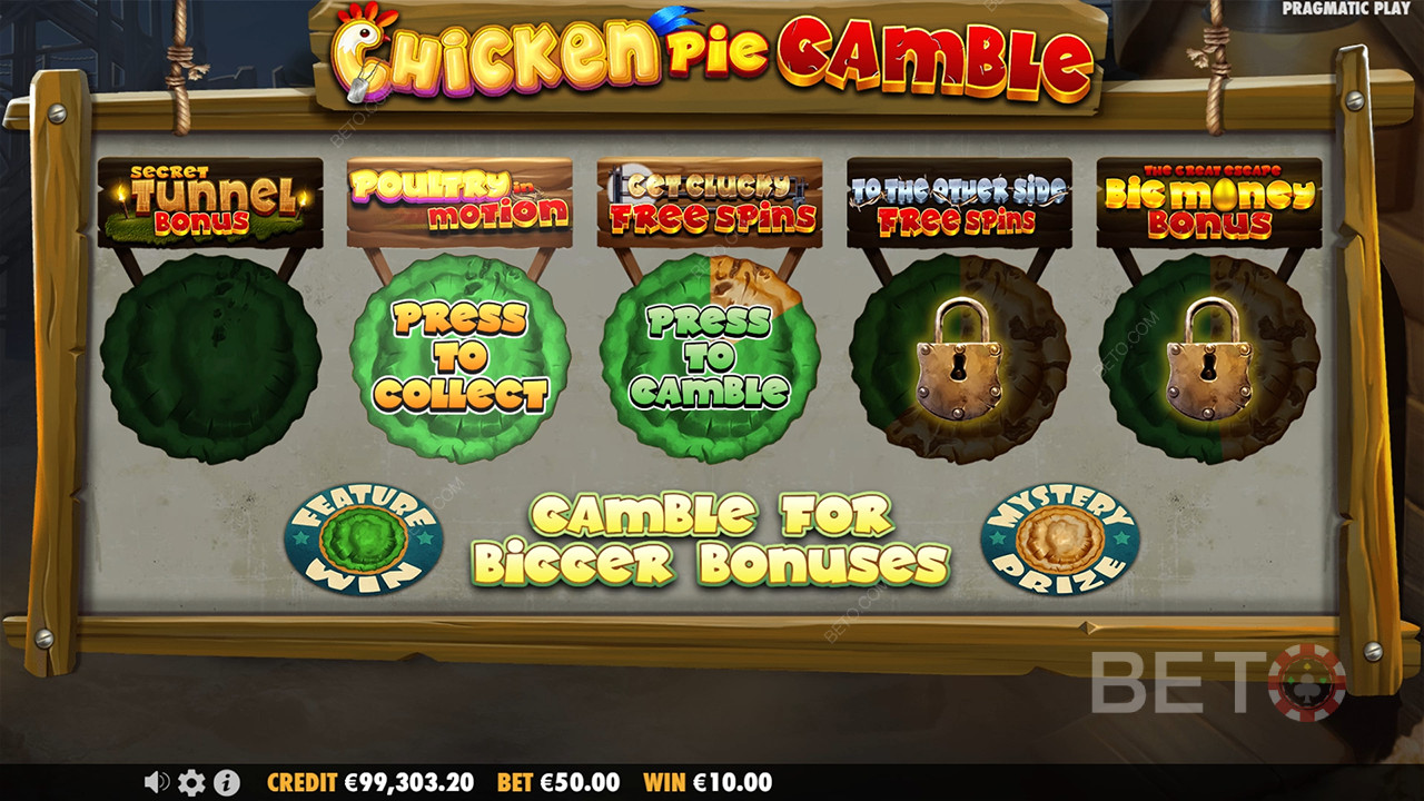 Bonus Features Unpacked in The Great Chicken Escape by Pragmatic Play