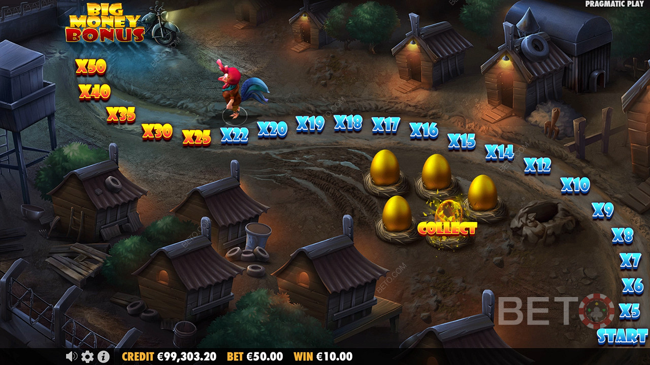 Score 5,000x Your Wager in The Great Chicken Escape Pokie!