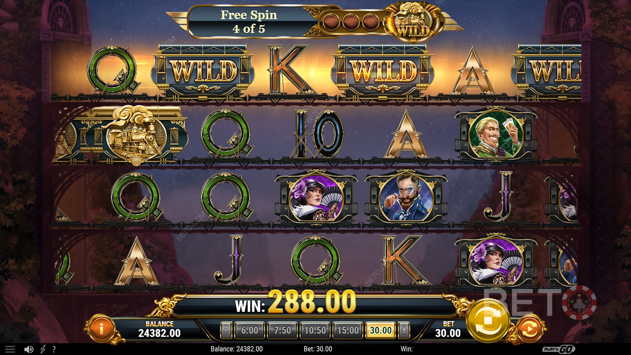 Wild Rails Review by BETO Pokies