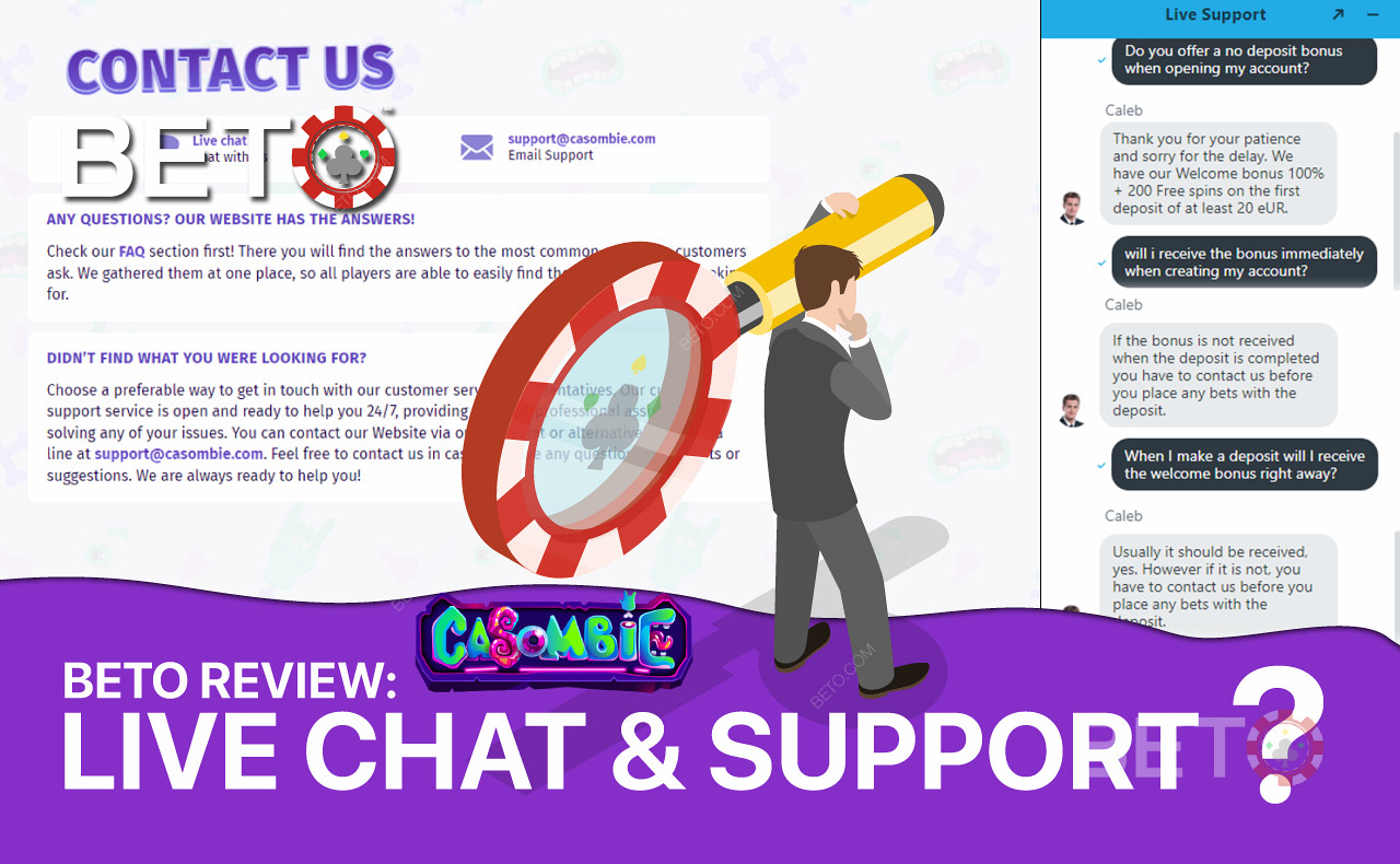 Get quick answers to your queries through live chat